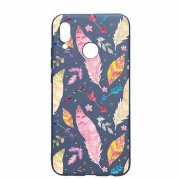 Husa Samsung Galaxy A20, Happy Flowers, rezistenta la uzura, anti-alunecare, din silicon Premium, AlaskanBlue, AB68 Husa Samsung Galaxy A20, Happy Flowers, rezistenta la uzura, anti-alunecare, din silicon Premium, AlaskanBlue, AB68