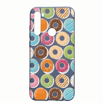 Husa Xiaomi Redmi Note 8T, Donuts, rezistenta la uzura, anti-alunecare, din silicon Premium, AlaskanBlue, AB66 Husa Xiaomi Redmi Note 8T, Donuts, rezistenta la uzura, anti-alunecare, din silicon Premium, AlaskanBlue, AB66