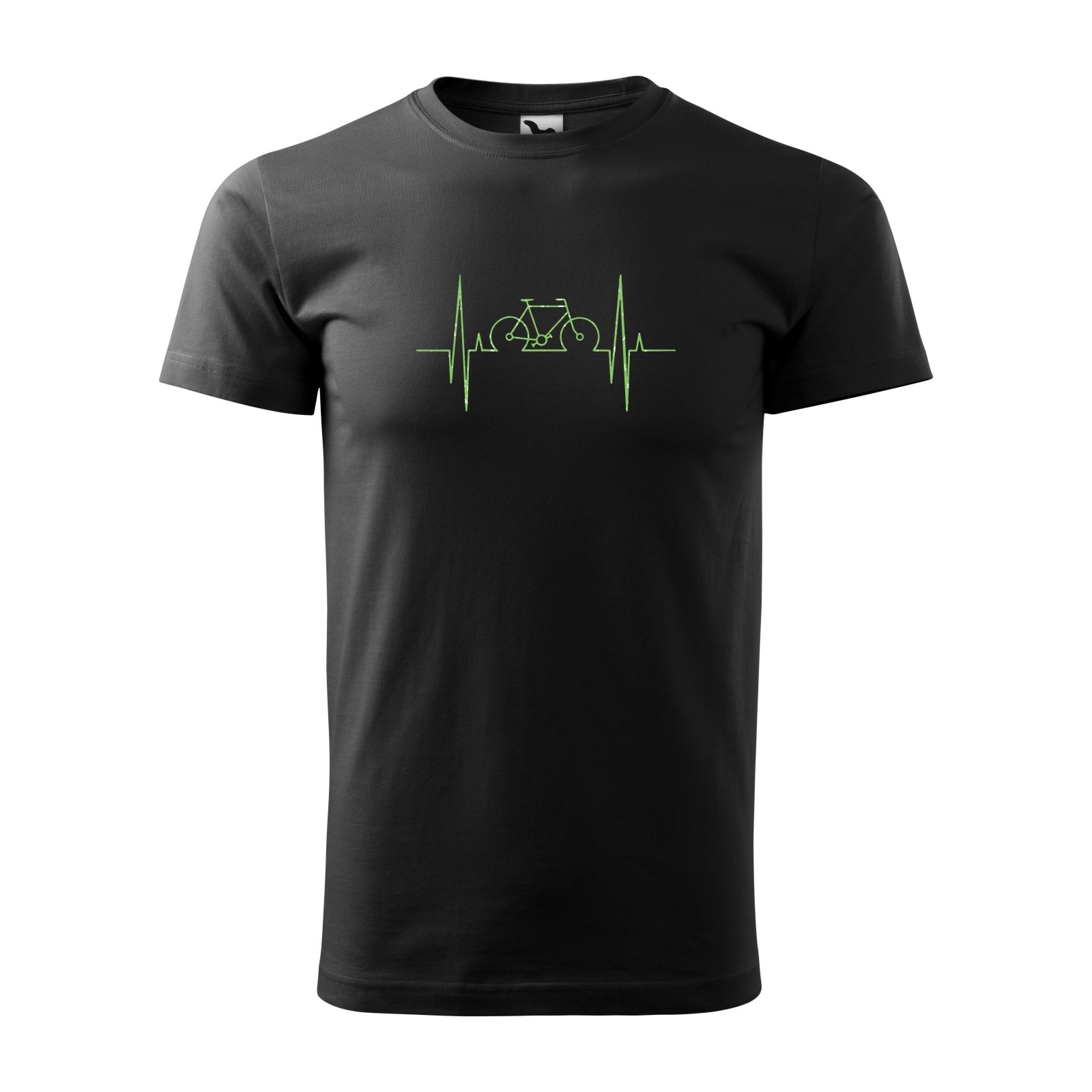 Tricou negru barbati, idee de cadou, pentru biciclisti, Bike Vibration, marime XS