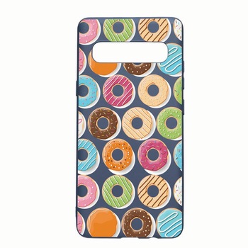 Husa Samsung Galaxy S10 5G, Donuts, rezistenta la uzura, anti-alunecare, din silicon Premium, AlaskanBlue, AB66 Husa Samsung Galaxy S10 5G, Donuts, rezistenta la uzura, anti-alunecare, din silicon Premium, AlaskanBlue, AB66