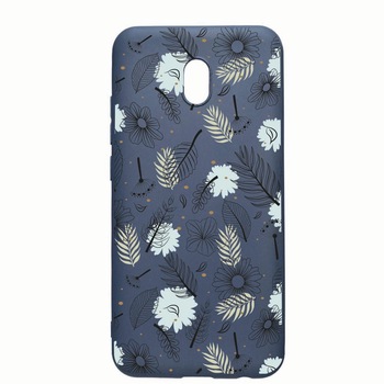 Husa Xiaomi Redmi 8A, Flowers, rezistenta la uzura, anti-alunecare, din silicon Premium, AlaskanBlue, AB81 Husa Xiaomi Redmi 8A, Flowers, rezistenta la uzura, anti-alunecare, din silicon Premium, AlaskanBlue, AB81