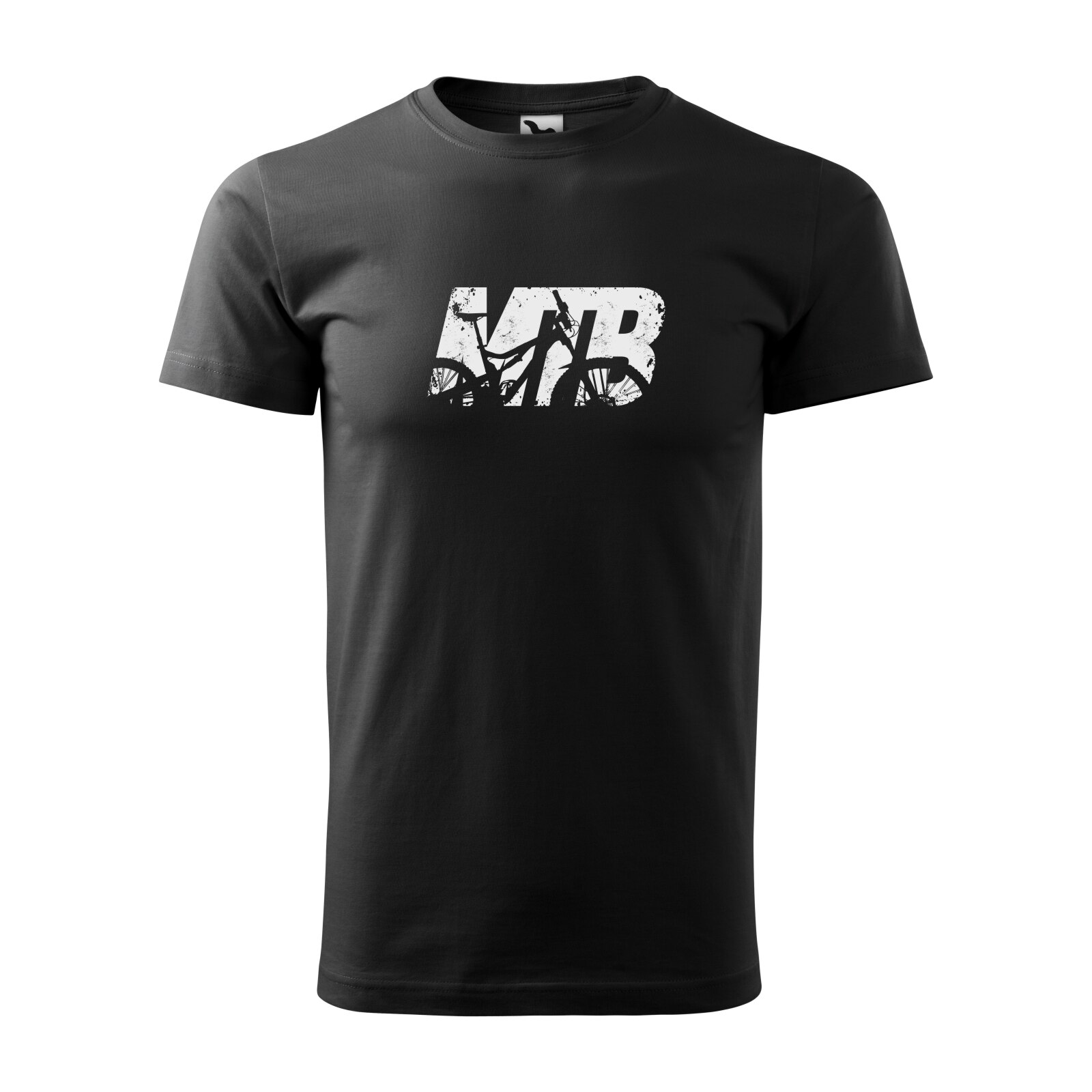 Tricou negru barbati, idee de cadou, pentru biciclisti, MTB Bike, marime L