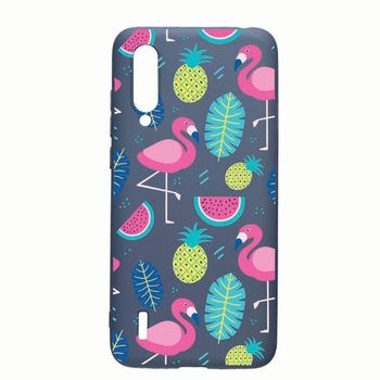 Husa Xiaomi Mi A3 Lite, Flamingo, rezistenta la uzura, anti-alunecare, din silicon Premium, AlaskanBlue, AB91 Husa Xiaomi Mi A3 Lite, Flamingo, rezistenta la uzura, anti-alunecare, din silicon Premium, AlaskanBlue, AB91