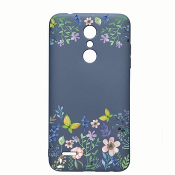 Husa LG K11 / K11 Plus / K10 2018, Butterfly Flowers, rezistenta la uzura, anti-alunecare, din silicon Premium, AlaskanBlue, AB95 Husa LG K11 / K11 Plus / K10 2018, Butterfly Flowers, rezistenta la uzura, anti-alunecare, din silicon Premium, AlaskanBlue, AB95