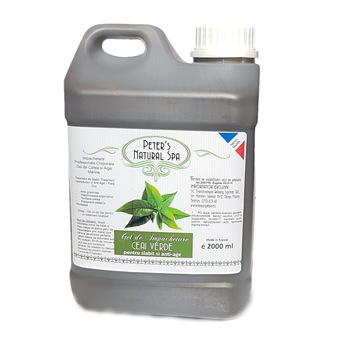 Gel de Impachetare Corporal Anti Celulita Peters Natural Spa cu aroma de Ceai Verde si Alge Marine 2000ml Gel de Impachetare Corporal Anti Celulita Peters Natural Spa cu aroma de Ceai Verde si Alge Marine 2000ml