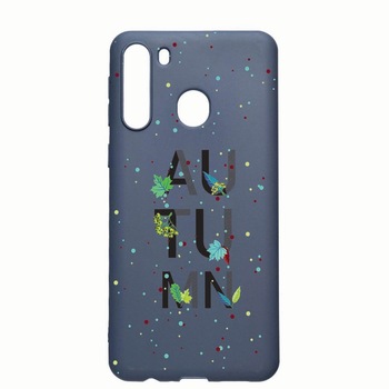 Husa Samsung Galaxy A21, Autumn, rezistenta la uzura, anti-alunecare, din silicon Premium, AlaskanBlue, AB145 Husa Samsung Galaxy A21, Autumn, rezistenta la uzura, anti-alunecare, din silicon Premium, AlaskanBlue, AB145