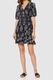 Rochie wrap cu perforatii dama Find