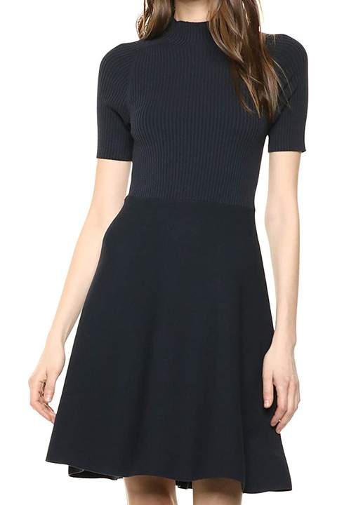 Rochie dama Lark & Ro, albastru inchis, marimea S