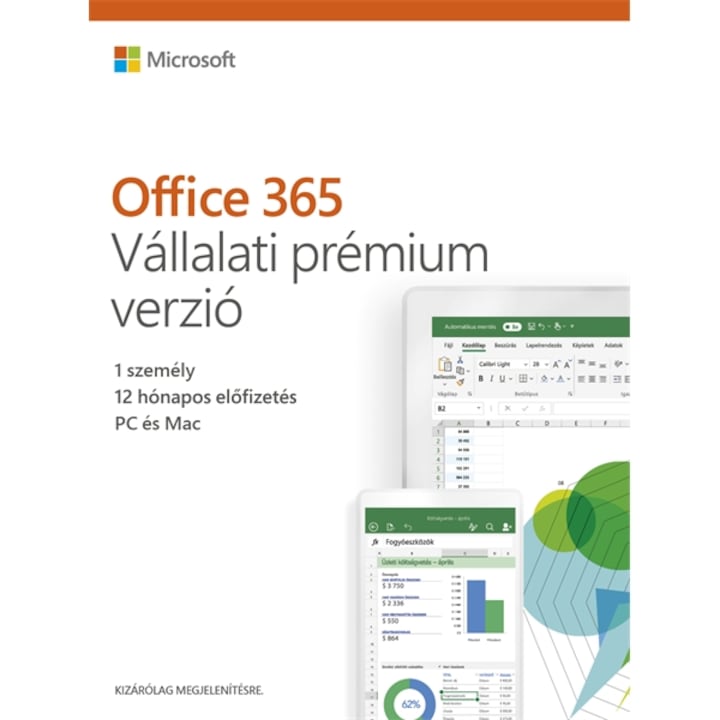 Абонамент за Microsoft 365 KLQ-00211 Business Standard, може да се инсталира на всеки наличен език