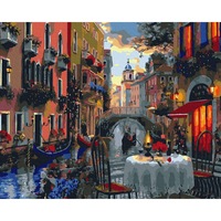 set picturi pe numere acuarello romantic dinner 40x50cm culori acrilice pensule panza incadrata pe o rama de lemn imagen 13_0_
0