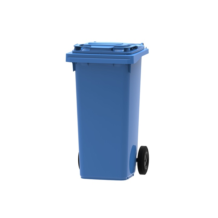 Europubela, 120 literes, kék, papírhoz, kartonhoz