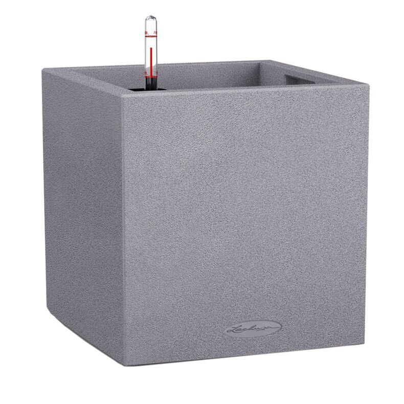 Ghiveci Lechuza Canto Stone 30 (30 x 30 x 30 cm) Gri 13700