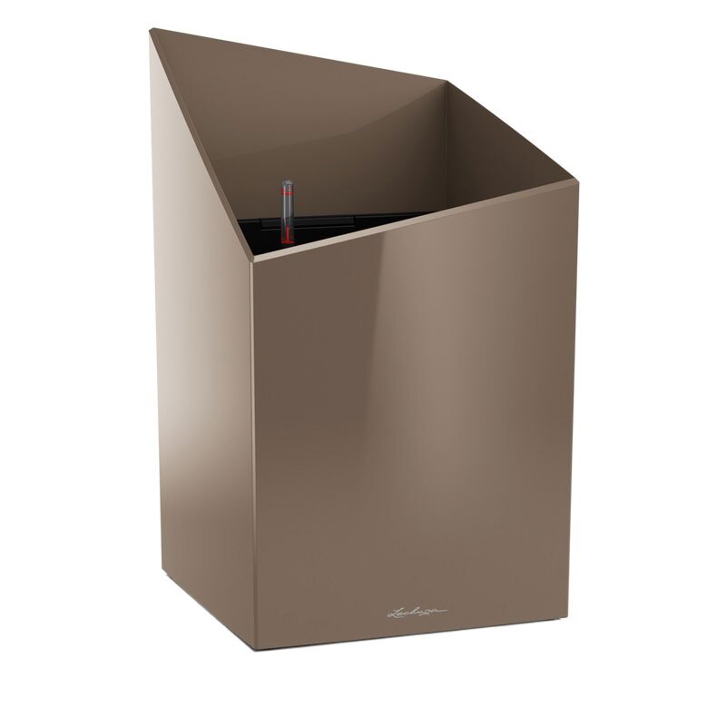 Ghiveci Lechuza Cursivo Premium 30 (30 x 30 x 49 cm) Taupe 16604