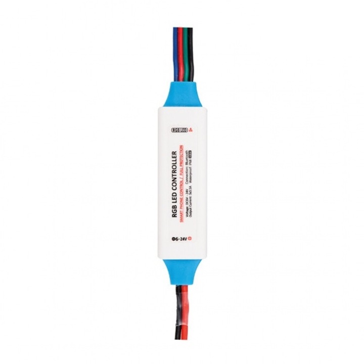 Професионален Bluetooth контролер за RGB LED ленти P4RGBBLU Ultralux