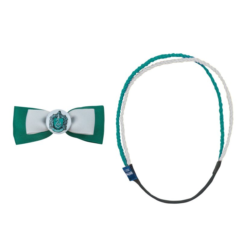 Set Harry Potter - 2 Accesorii Par Trendy , Slytherin , CR2632, Verde