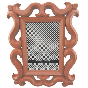 Rama foto plastic, de birou, model baroc, 10x15cm, rosu, 24-3/9 Rama foto plastic, de birou, model baroc, 10x15cm, rosu, 24-3/9