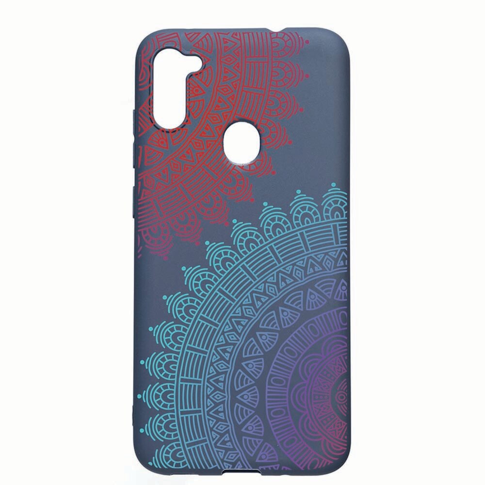 Husa Samsung Galaxy A11, Lace, rezistenta la uzura, anti-alunecare, din silicon Premium, AlaskanBlue, AB176