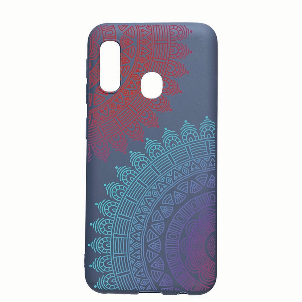 Husa Samsung Galaxy A20e, Lace, rezistenta la uzura, anti-alunecare, din silicon Premium, AlaskanBlue, AB176