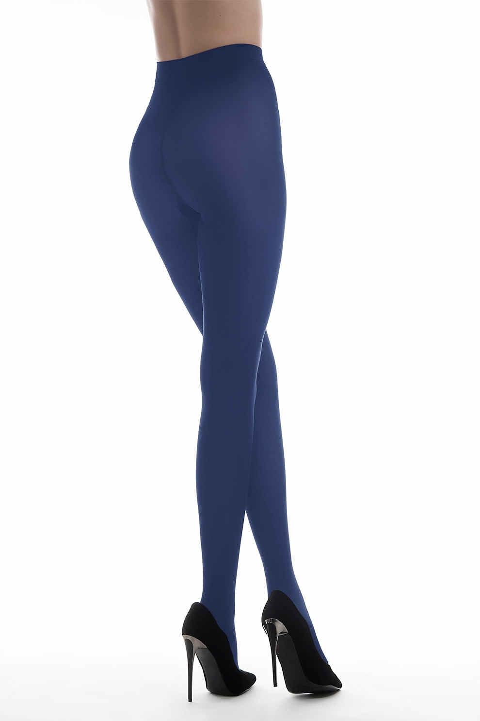 Laura Baldini, Dres din microfibra - 50 DEN, Indigo