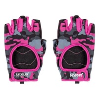 manusi pentru fitness si sala liveup sport marime universala culoare roz cu model imagen 23_0_
0