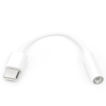 Adaptor Original Huawei, CM20 Jack 3.5 mm to USB Type-C, Alb Bulk Adaptor Original Huawei, CM20 Jack 3.5 mm to USB Type-C, Alb Bulk