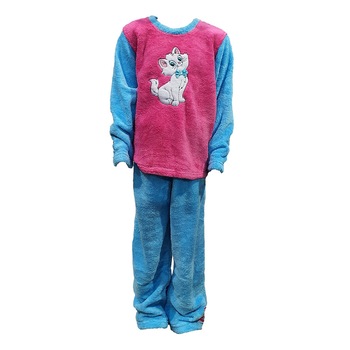 Pijamale copii Vienetta ,fete, cocolino, Albastru/Roz