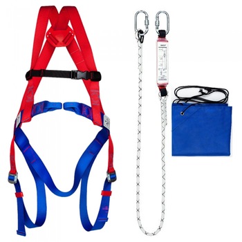 Set centura cu ham de sustinere Basic 02+ pentru lucrul la inaltime, Artmas Set centura cu ham de sustinere Basic 02+ pentru lucrul la inaltime, Artmas