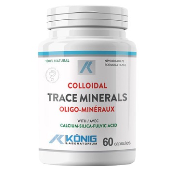 Minerale coloidale organice, 60 caps, Konig Nutrition Laboratoriums Minerale coloidale organice, 60 caps, Konig Nutrition Laboratoriums