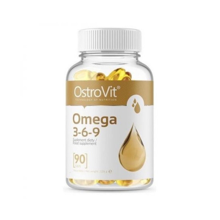 OstroVit Omega 3-6-9 90 капсули