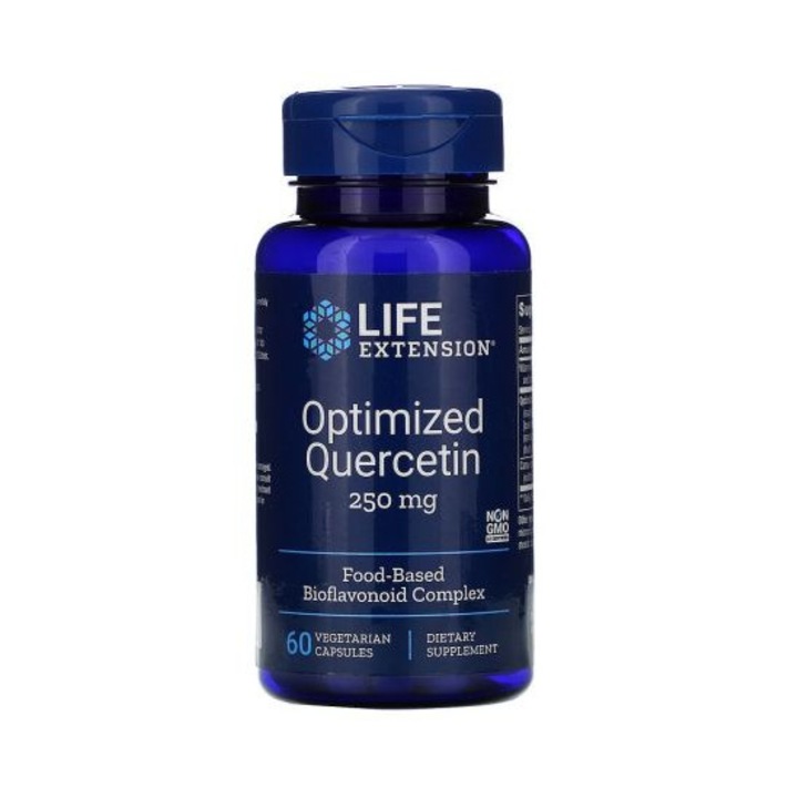 Оптимизиран кверцетин, 250 mg, Life Extension, 60 капсули