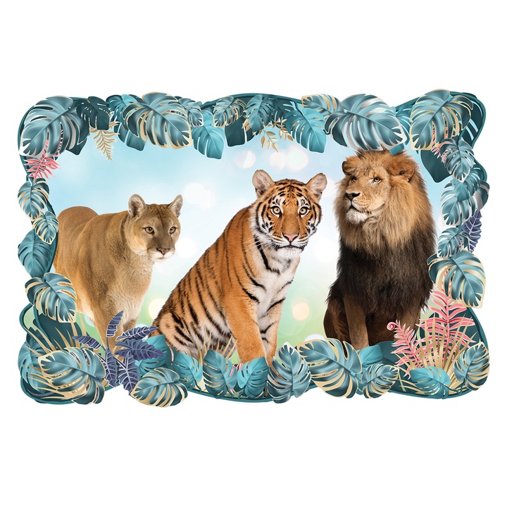 3D Самозалепващ се тапет Digital Ascend, Cафари 9, 60x90 cm