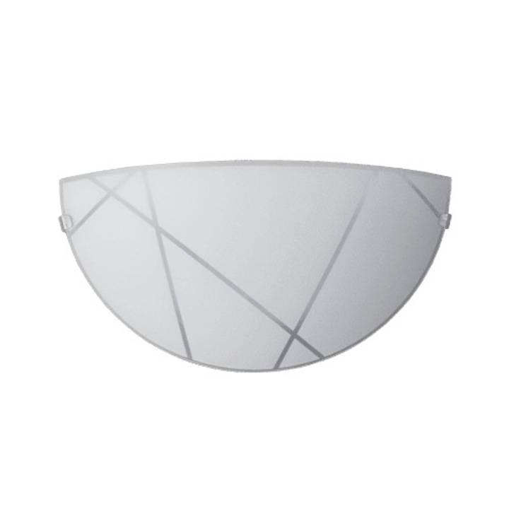 Аплик Lightstyle Микадо, ф300/2, 1хЕ27, Бял мат