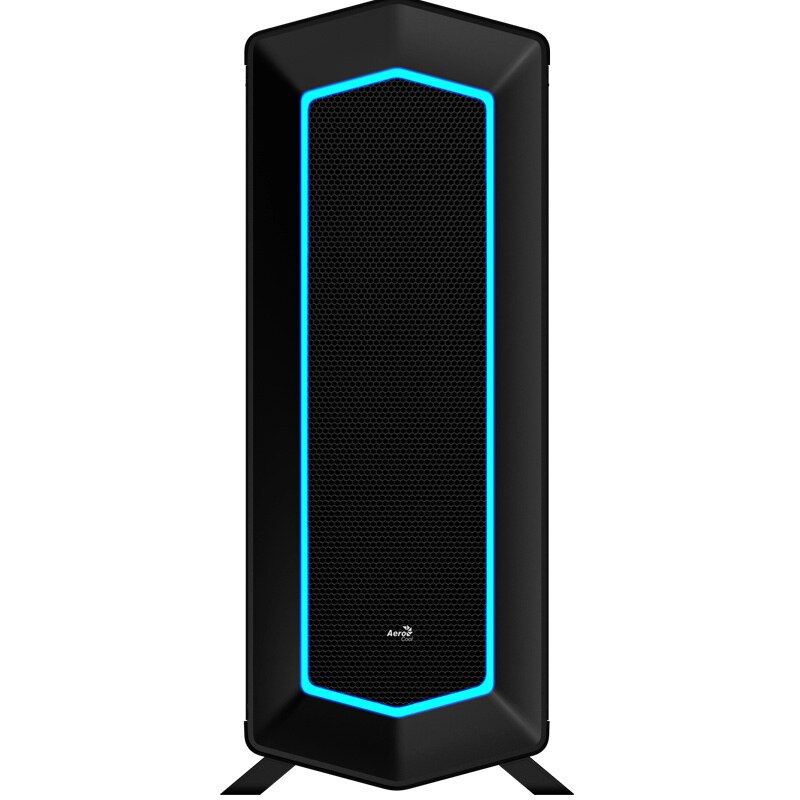 Carcasa AeroCool P7-C1 Tempered Glass RGB, Mid-Tower, fara sursa, ATX ...