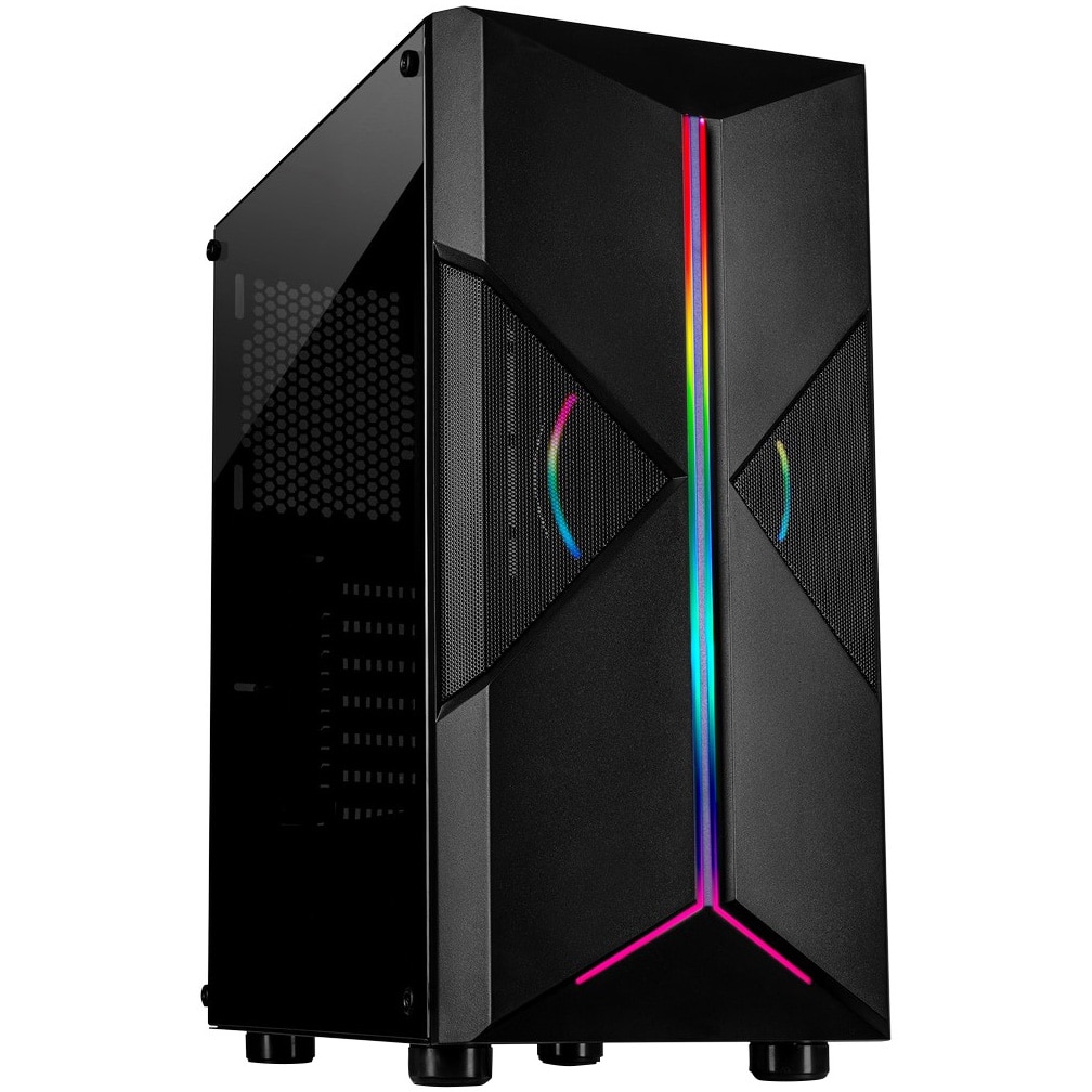 Carcasa Inter-Tech IT-3306 Cavy, Mid-Tower, fara sursa, ATX, Black