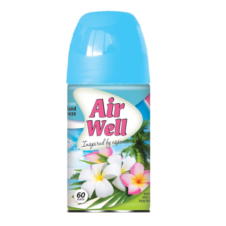 Agiva AirWell Island Breeze szobai légfrissítő, 250ml.