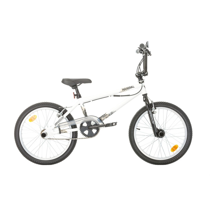 Велосипед Probike BMX, Hanibal 20" , V-Brake, Бял
