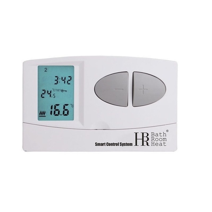 BRH W7 Programozható, digitális termosztát, LCD kijelzős szobatermosztát