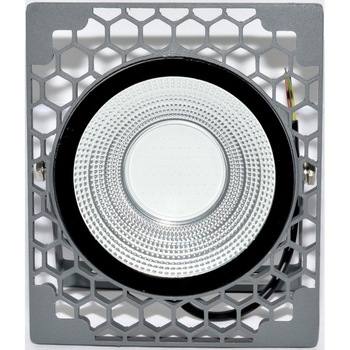 Proiector Led COB de 50W cu joc de lumini RGB de culoare albastra Proiector Led COB de 50W cu joc de lumini RGB de culoare albastra