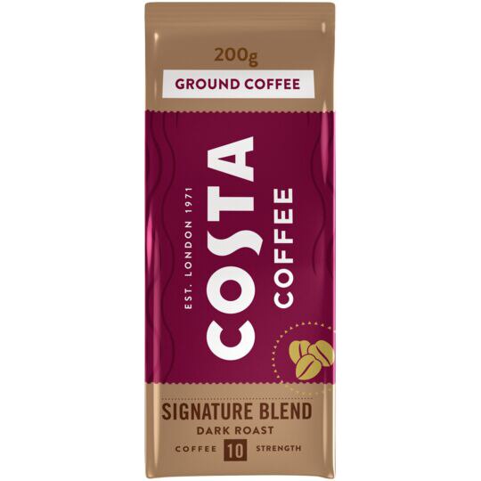 Cafea macinata Costa Signature Blend, prajire intensa, 200g