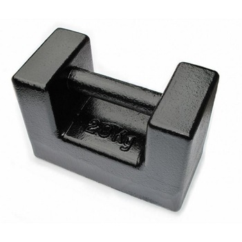 Greutate etalon rectangulara, Kern & Sohn, clasa M1, fonta lacuita, 20 kg Greutate etalon rectangulara, Kern & Sohn, clasa M1, fonta lacuita, 20 kg