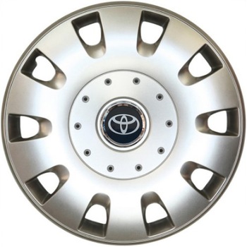 Set 4 Capace Roti Kerime R16, Potrivite Jantelor de 16 inch, Pentru Toyota, Model 401 Set 4 Capace Roti Kerime R16, Potrivite Jantelor de 16 inch, Pentru Toyota, Model 401