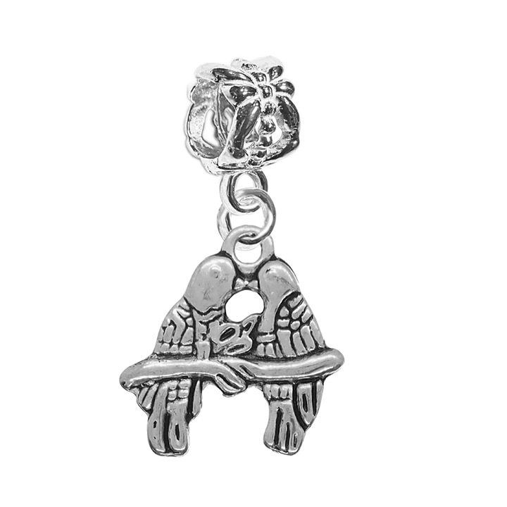 Galamb ezüst charm 9856310 Dras