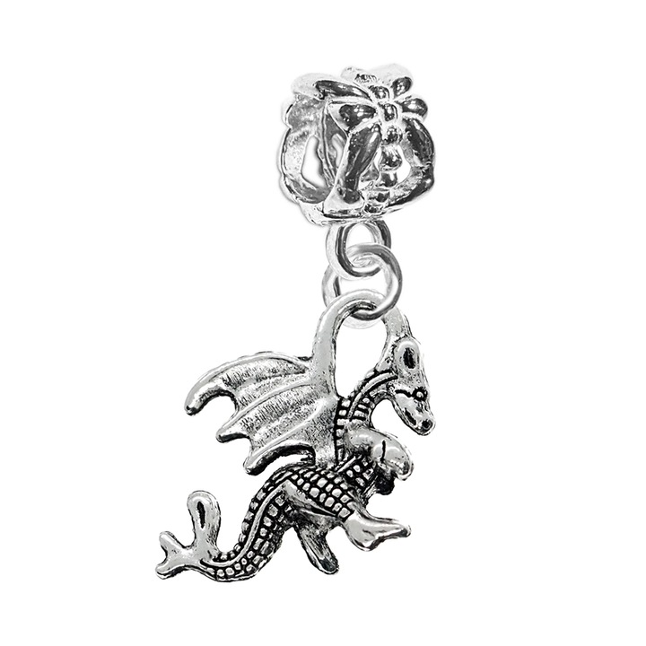 Талисман Дракон 9881310 Dras, сребрист