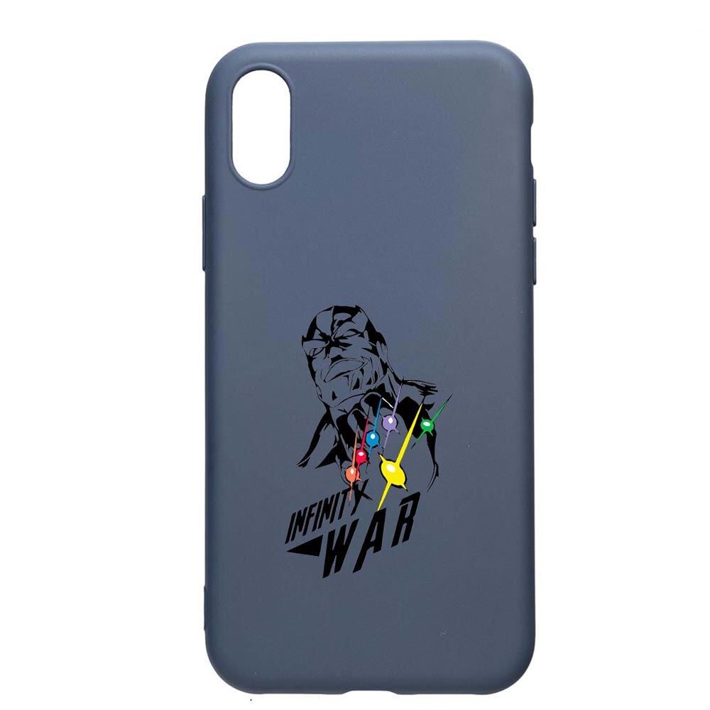 Husa Huawei Y5 2019, Avangers, rezistenta la uzura, anti-alunecare, din silicon Premium, AlaskanBlue, AB242