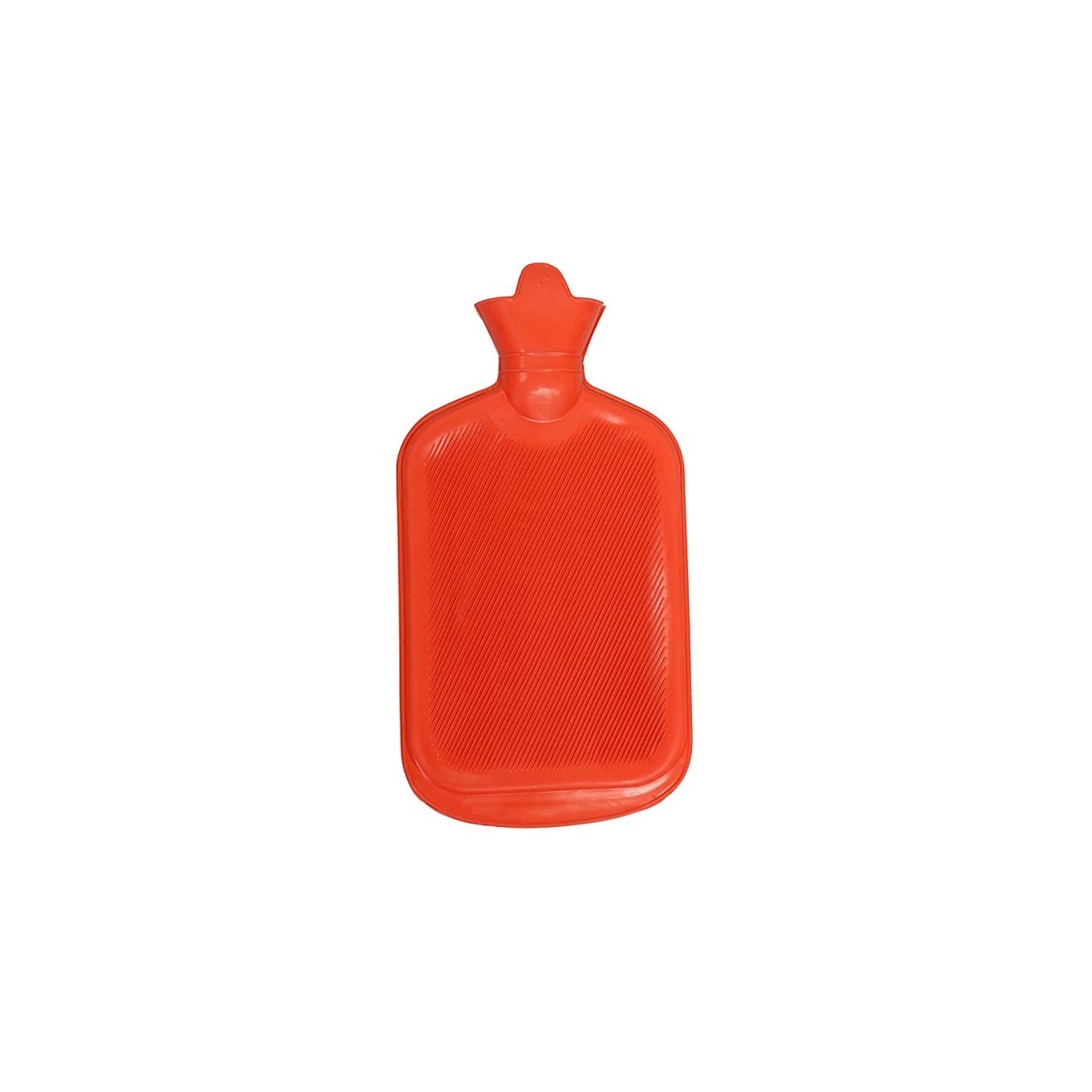 Termofor 2000ml - recipient cauciucat terapeutic pentru apa calda, Rosu