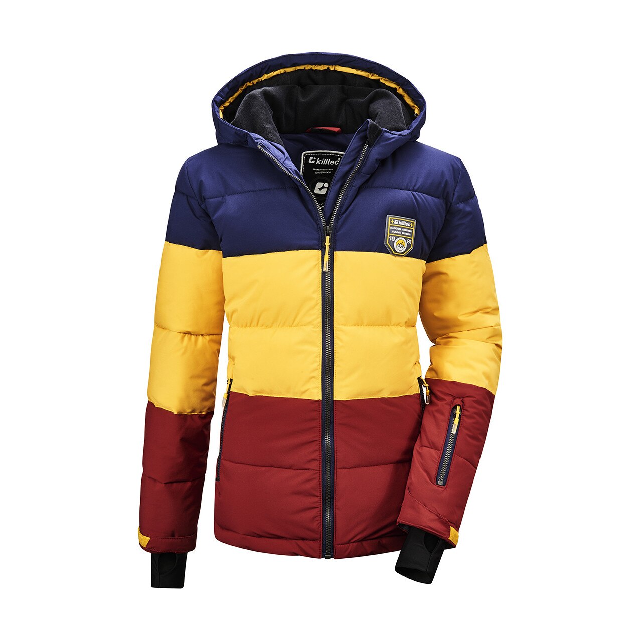 Jacheta Fiames BYS Ski Quilted JCKT C, Bleumarin inchis