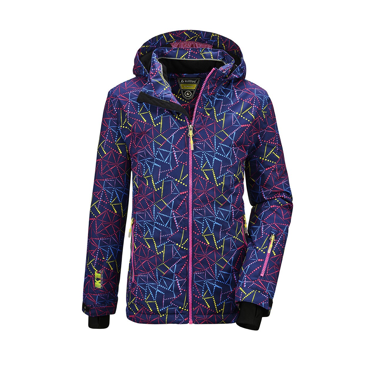 Jacheta Glenshee GRLS Ski JCKT C Killtec, Albastru inchis, Marime 128