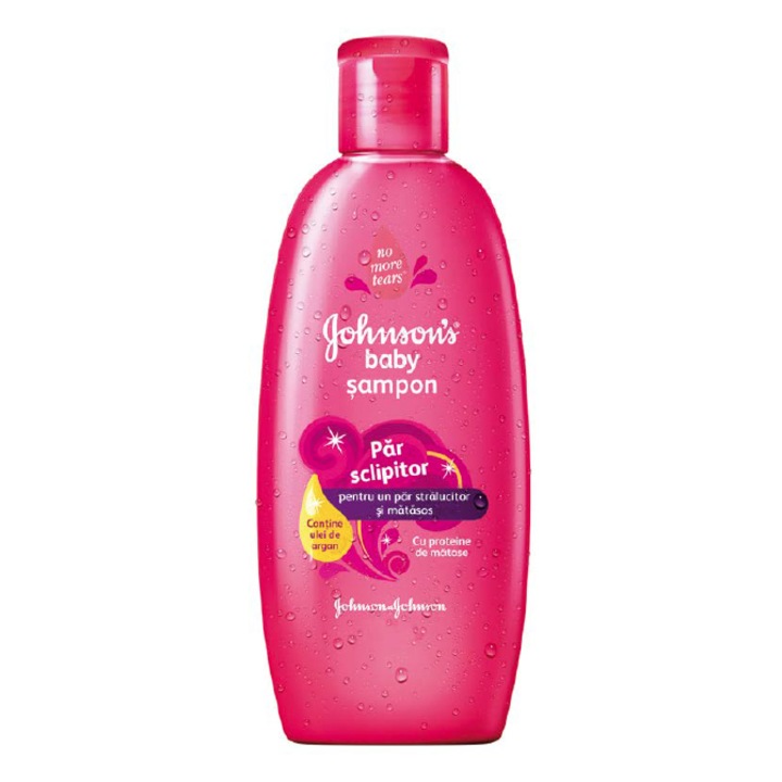 Sampon Johnson's Baby pentru par stralucitor, 500 ml
