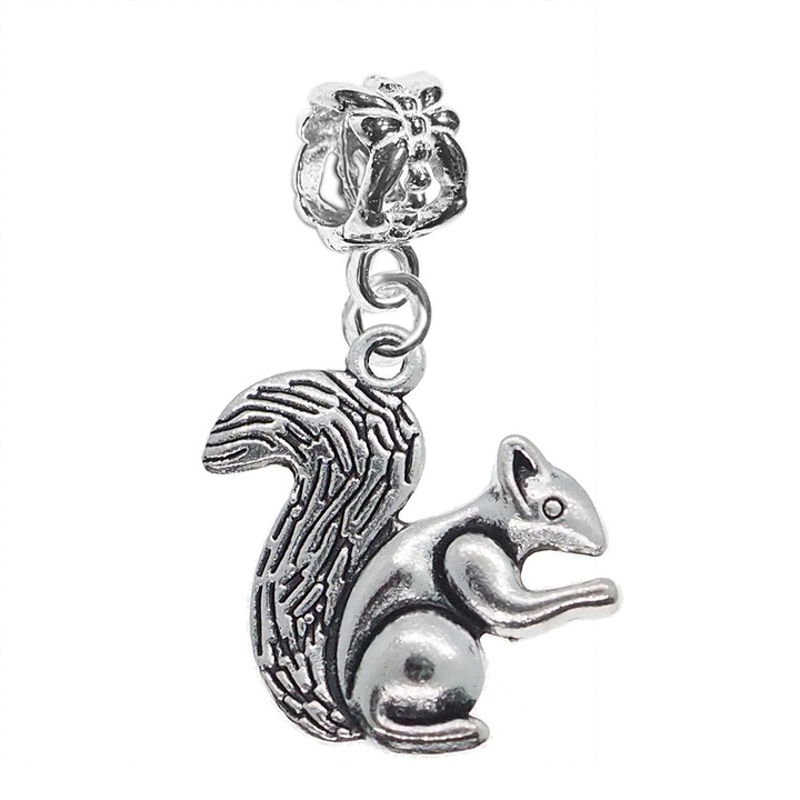 Charm argint Veverita 9699480 Dras