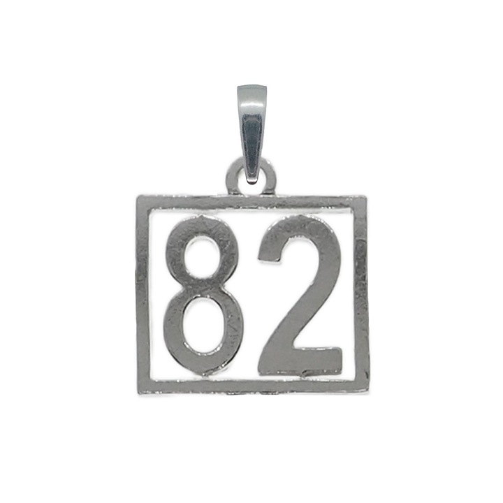 Ezüst medál Szám 82 szerencseszám évfordulós számok 10248_2275 Dras 82 Ezüst